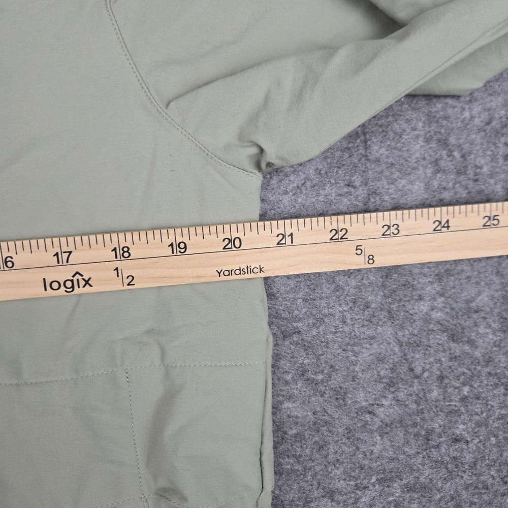 Cotopaxi Viento Travel Jacket Green Full Zip Hooded Windbreaker Men's Medium - Picture 4 of 8